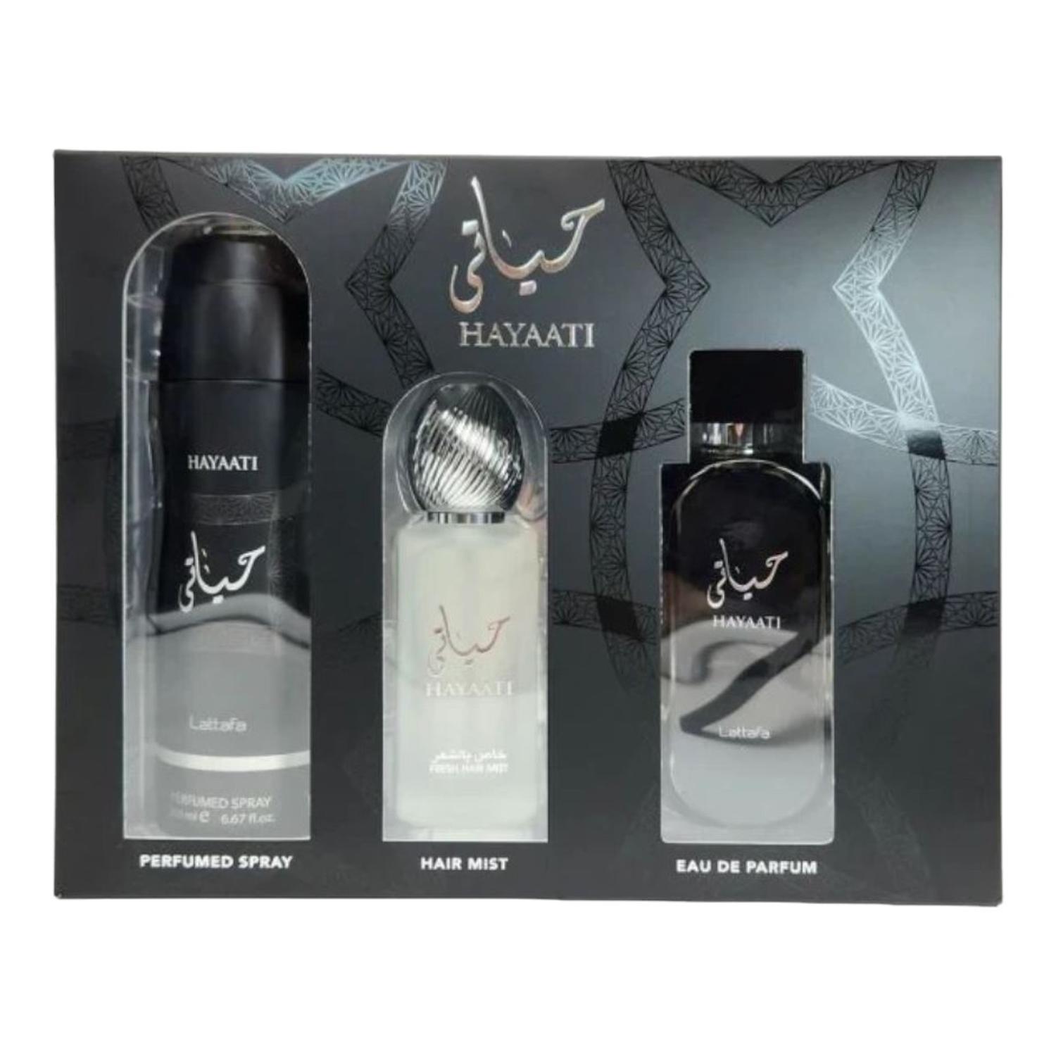 LATTAFA HAYAATI SET 3 PIEZAS EDP 100 ML — imagen 2