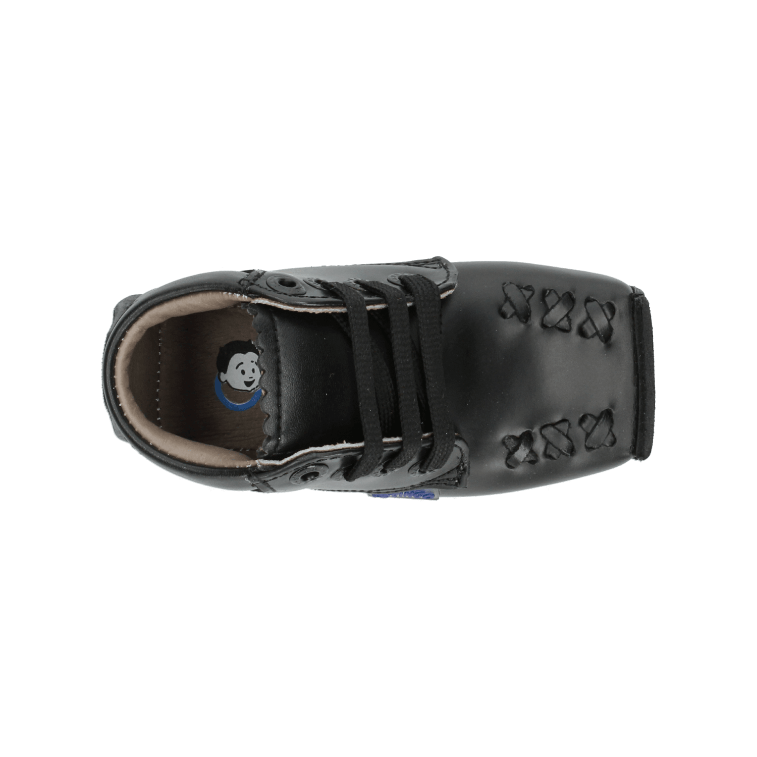 Zapato Pingo Niño Negro Cintas Primeros Pasos Gateador Casual Infantil T11-14 — imagen 10