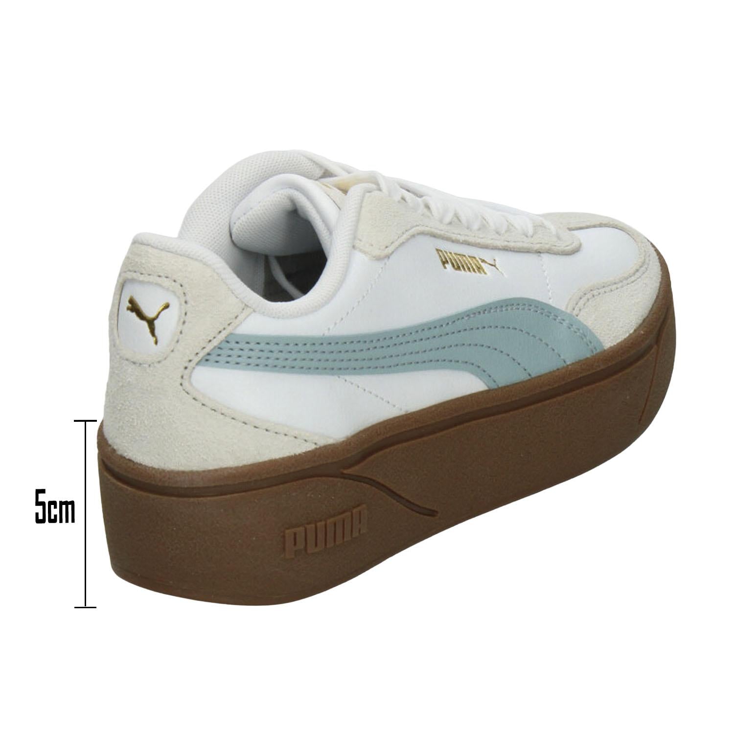 Tenis Dama Puma Club II Blanco Azul Casual Mujer — imagen 4