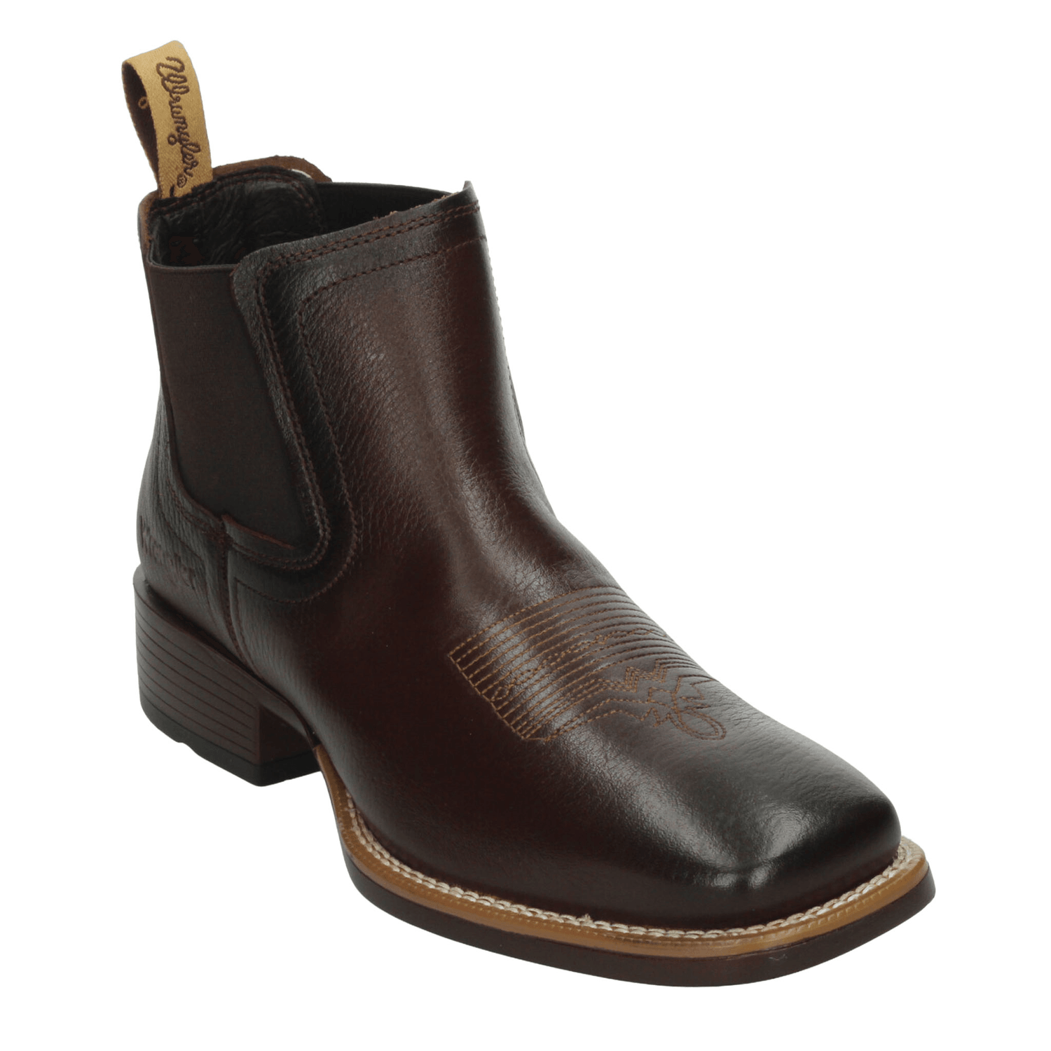 Bota Wrangler Hombre Casual Slip On Café Caballero — imagen 4