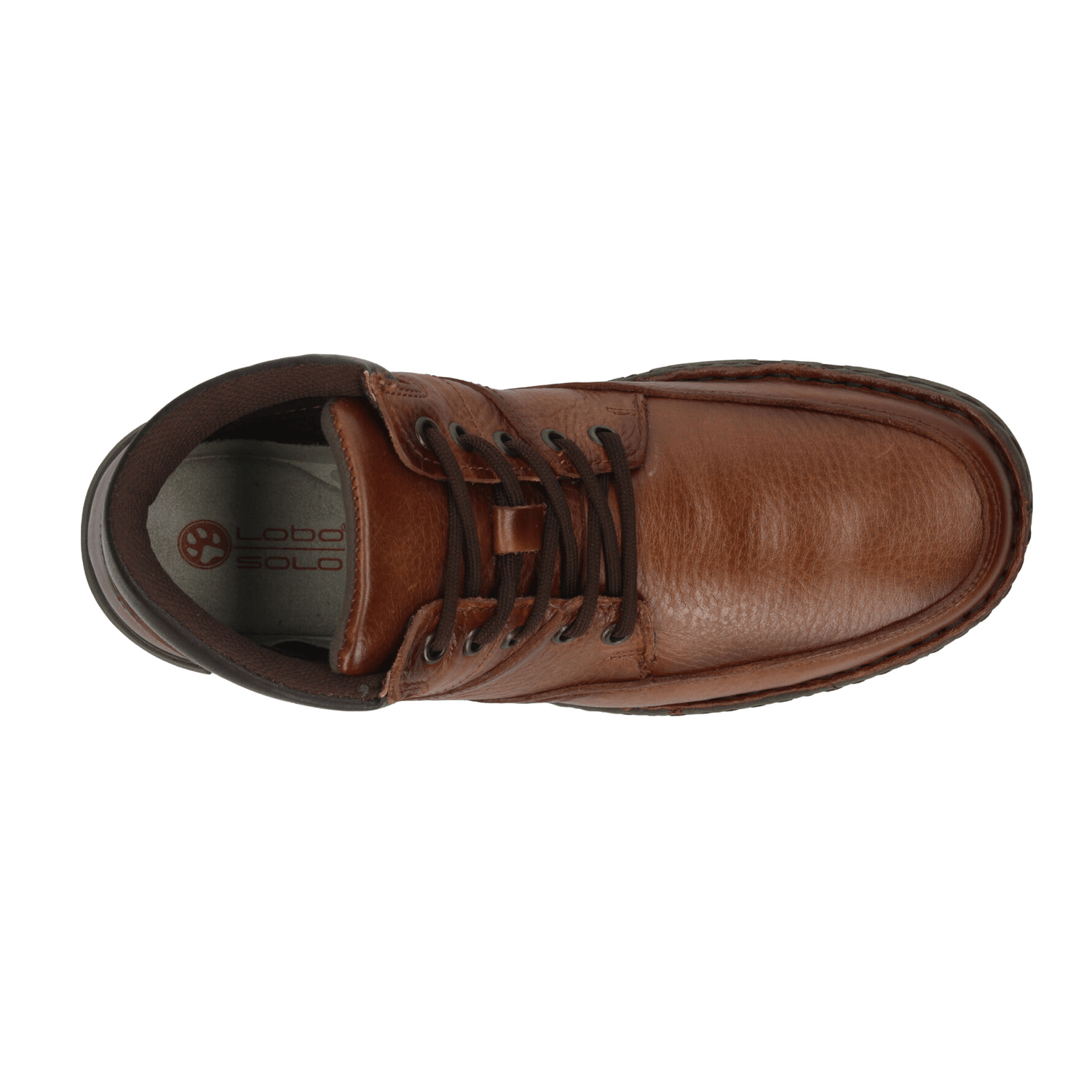 Bota Lobo Solo Hombre Casual Cintas Cómodo Café Caballero — imagen 8