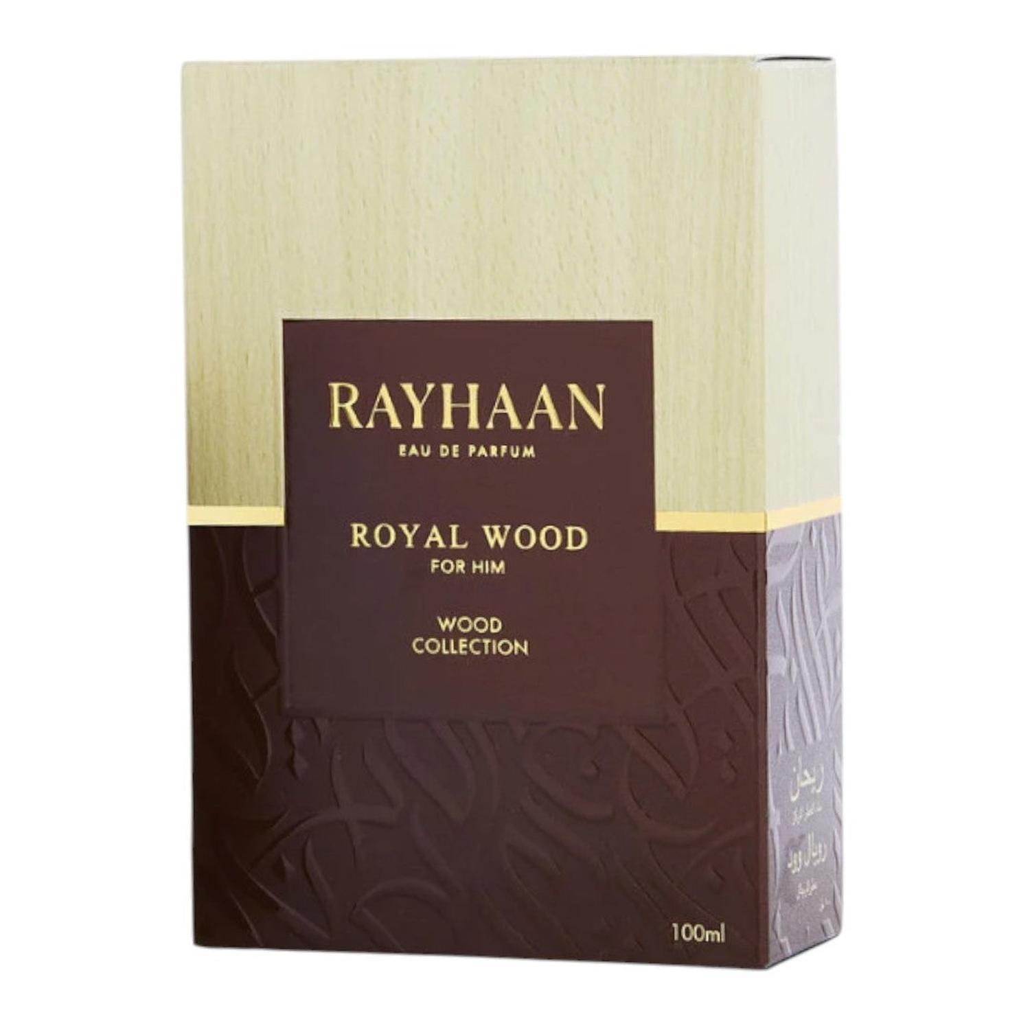 RAYHAAN ROYAL WOOD FOR HIM EDP 100 ML — imagen 2