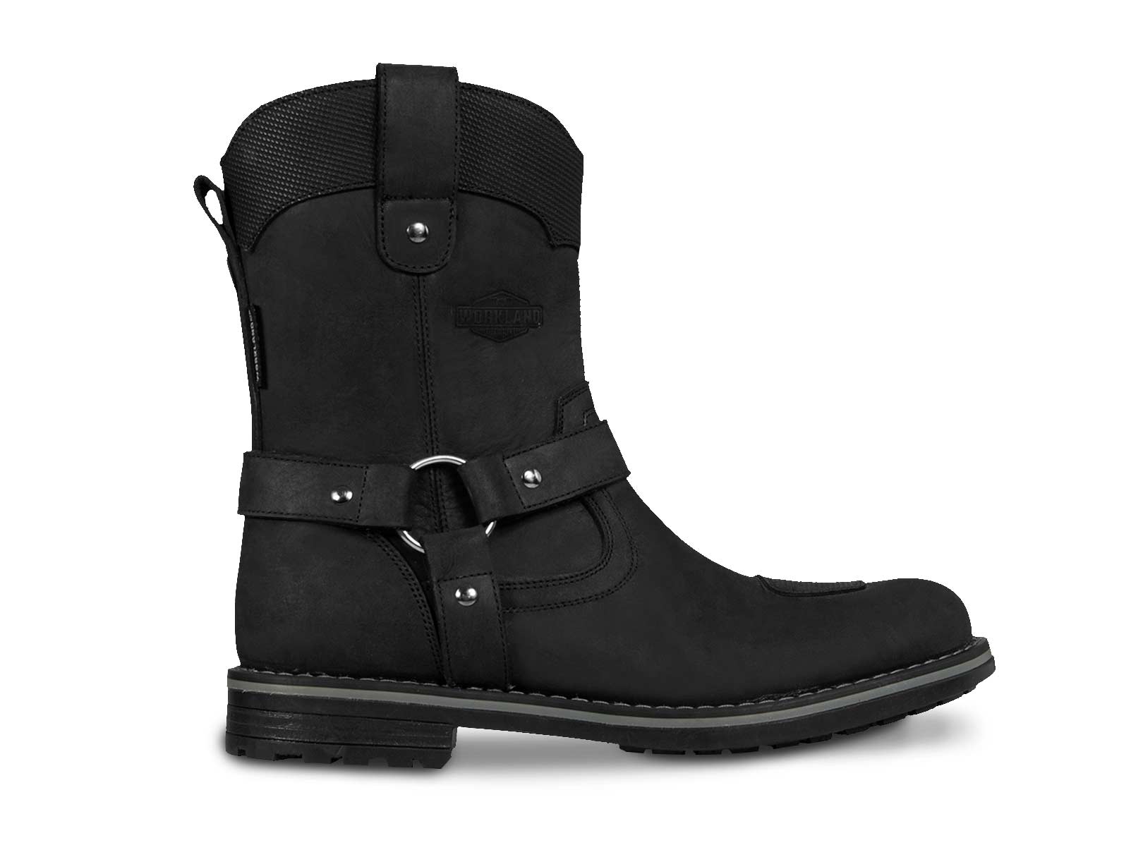 Bota hombre biker motociclista vaquera choper WKL 740 Negro — imagen 13