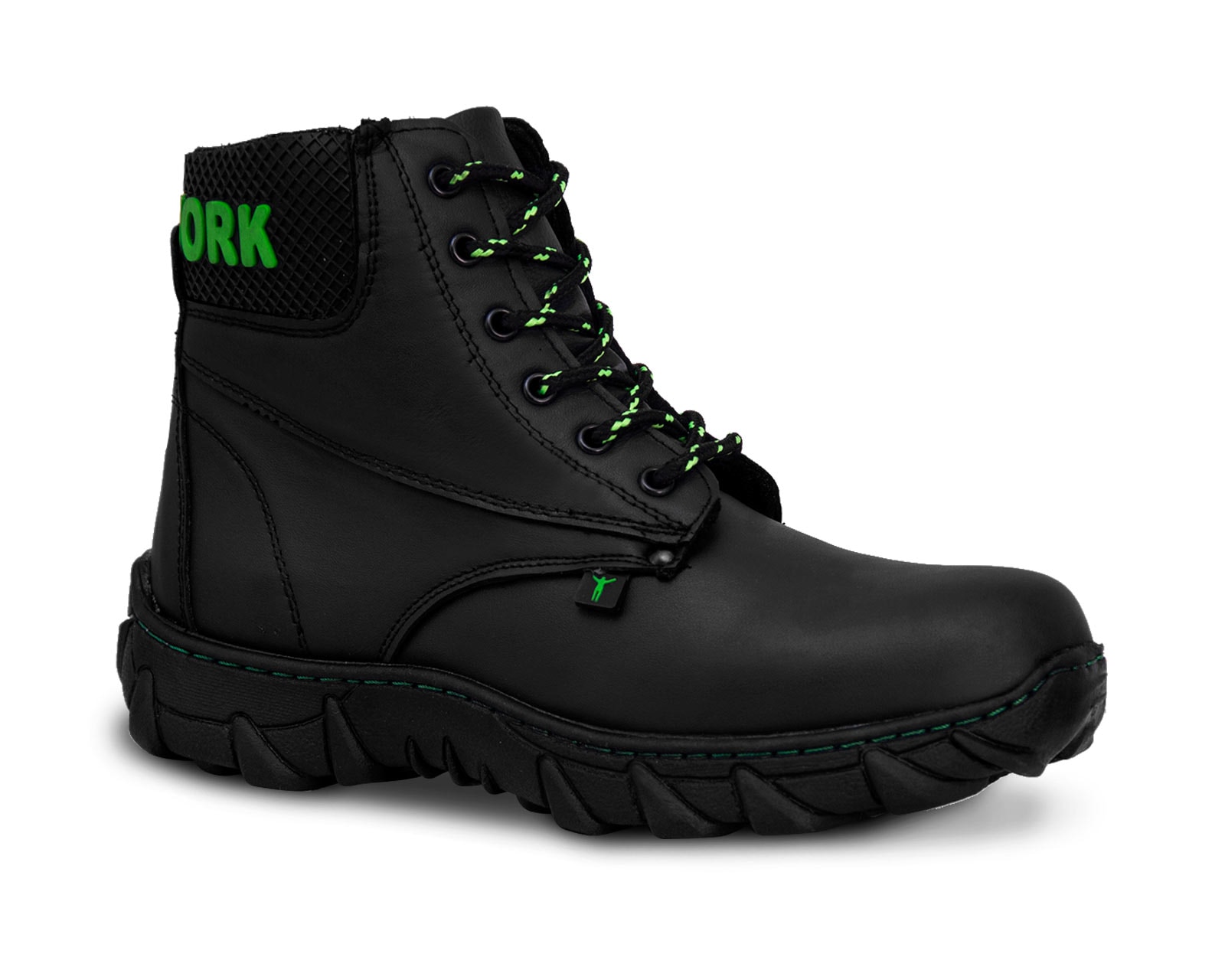 Botas industriales tacticas hombre trabajo Piel botin P03 — imagen 9