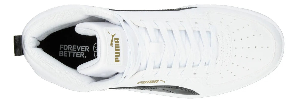 Tenis Puma Caven 2.0 Mid Hombre Casual Blanco Caballero — imagen 17