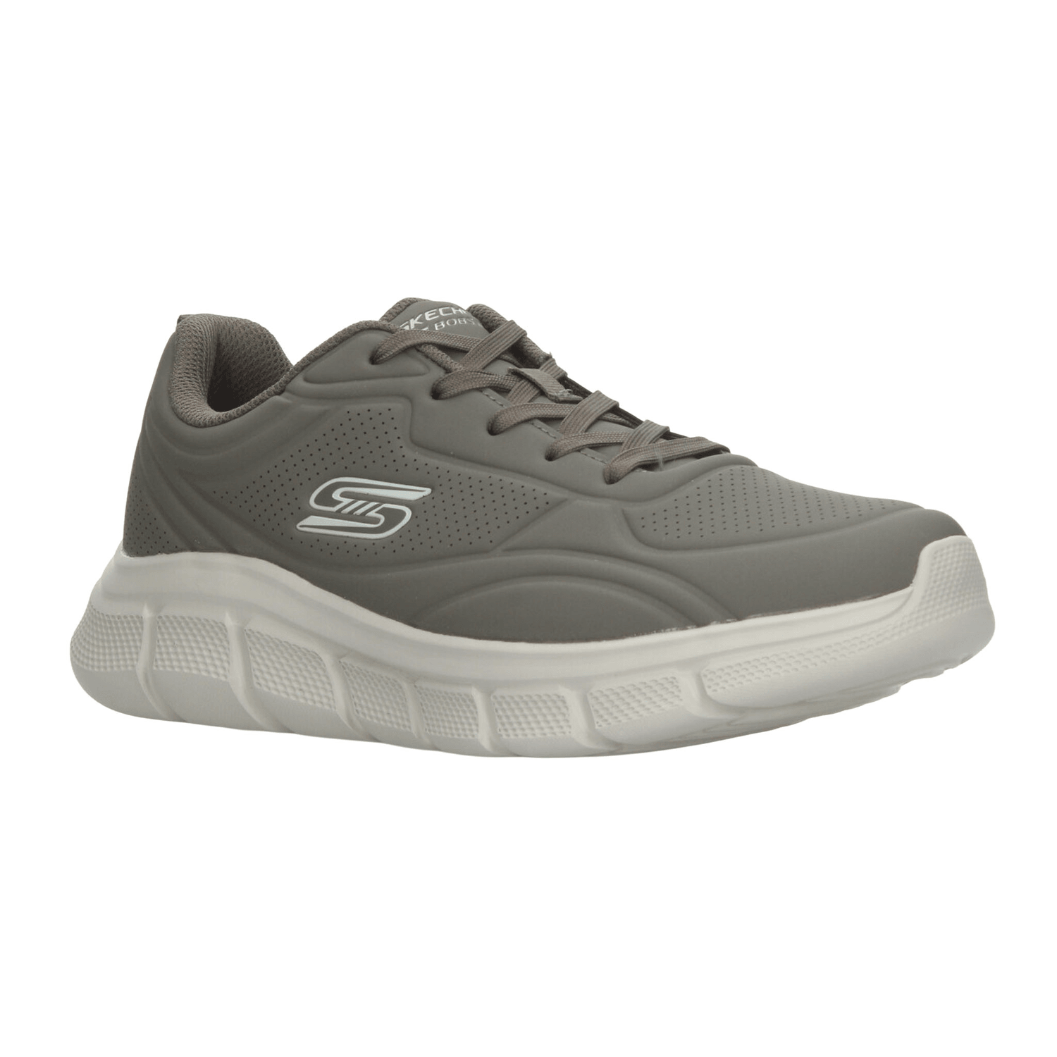 Tenis Skechers Bobs B Flex Hombre Deportivo Gris Oscuro Caballero — imagen 2