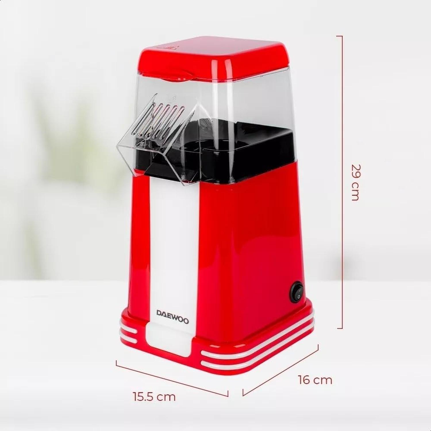 Máquina de Palomitas de Maíz Daewoo Roja Eléctrica — imagen 5