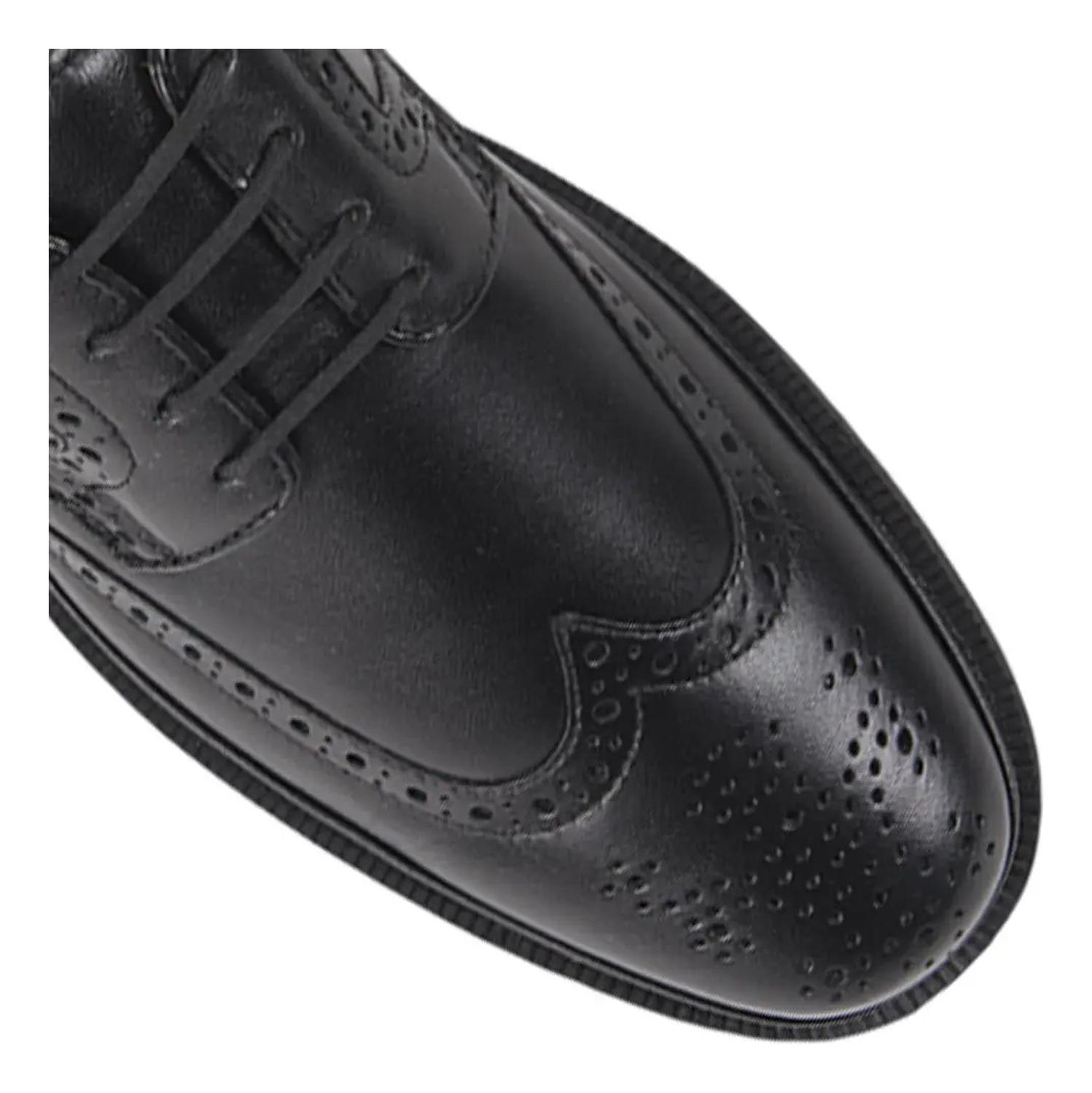 Zapato Caballero Calzado Pazstor De Vestir Piel Derby 825123 — imagen 4