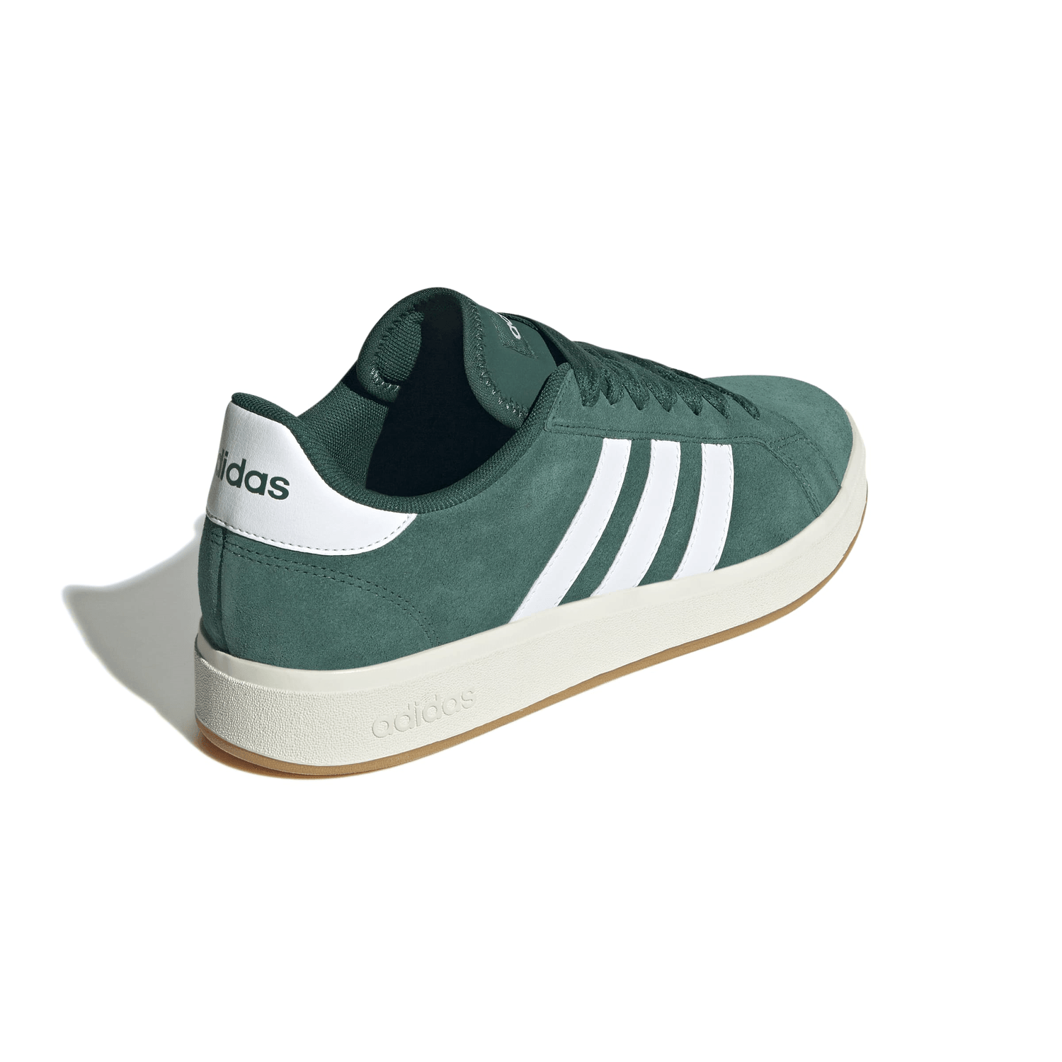 Tenis Hombre Adidas Grand Court Verde Casual Caballero — imagen 4