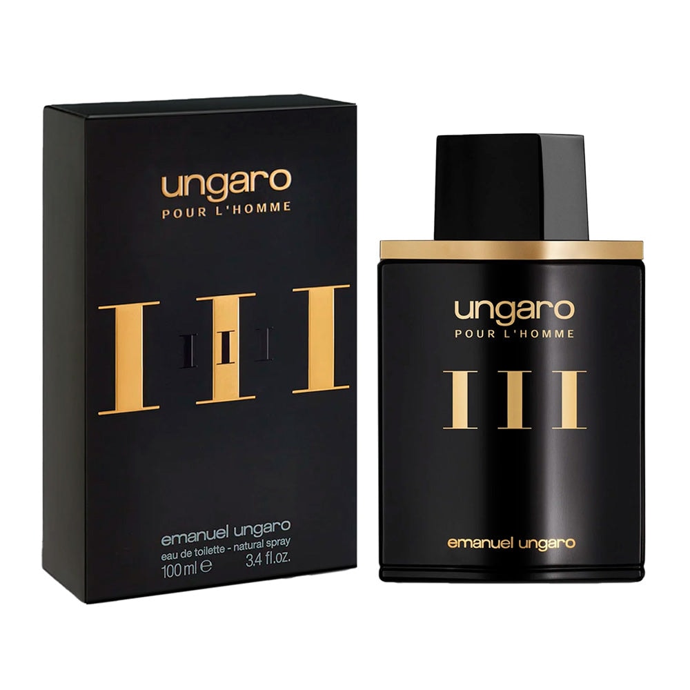 Perfume Ungaro III 100 ml EDT Caballero Mag — imagen 2