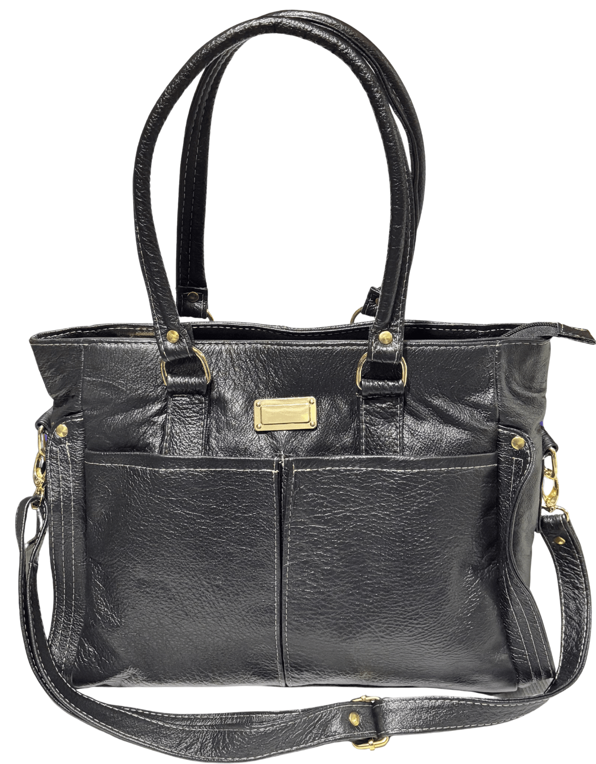 Bolsa Piel Legitima Grande Para Mujer Jf10 — imagen 17