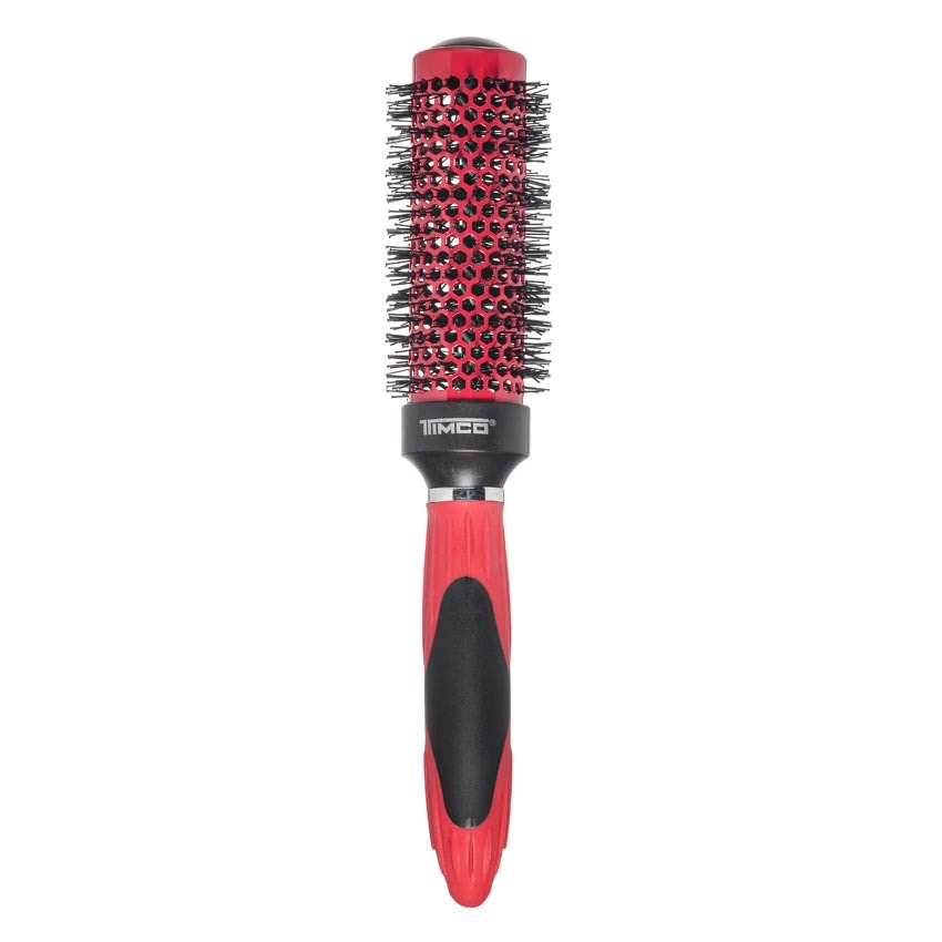 Cepillo de Cabello Térmico Redondo Ceramica Turmalina 1 1/4" Uso Profesional Timco CTR-2 — imagen 2