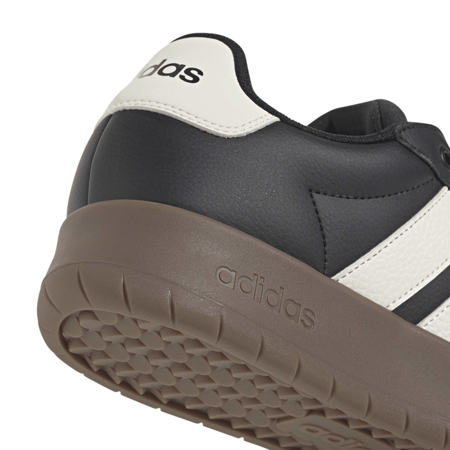 Tenis Adidas Barreda Hombre Casual Cintas Negro Caballero — imagen 6