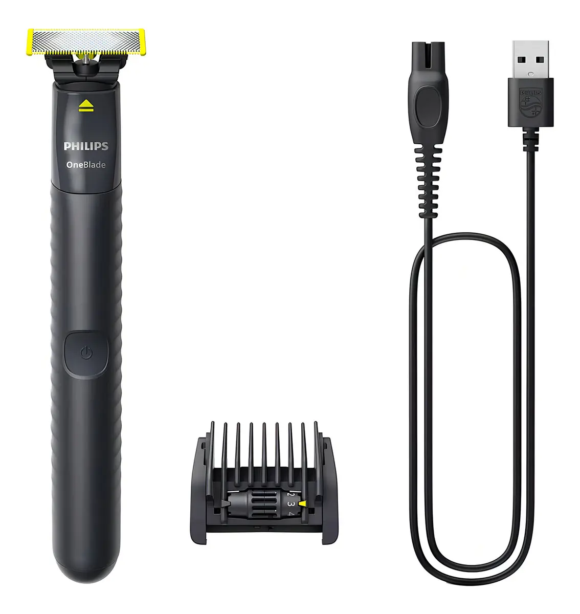 Philips QP1425/10 Oneblade Recortadora Ajustable Para Barba 5 En 1, Uso En Seco Y Mojado. Recorta, Perfila Y Afeita. — imagen 2