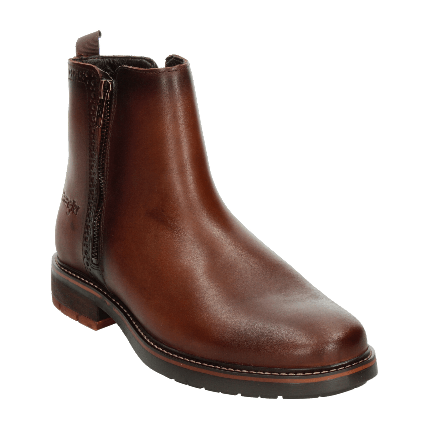 Bota Wrangler Hombre Casual Cafe Caballero — imagen 4
