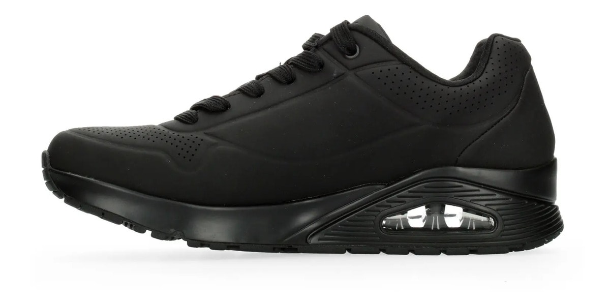 Tenis Skechers Hombre Casual Negro Caballero — imagen 14