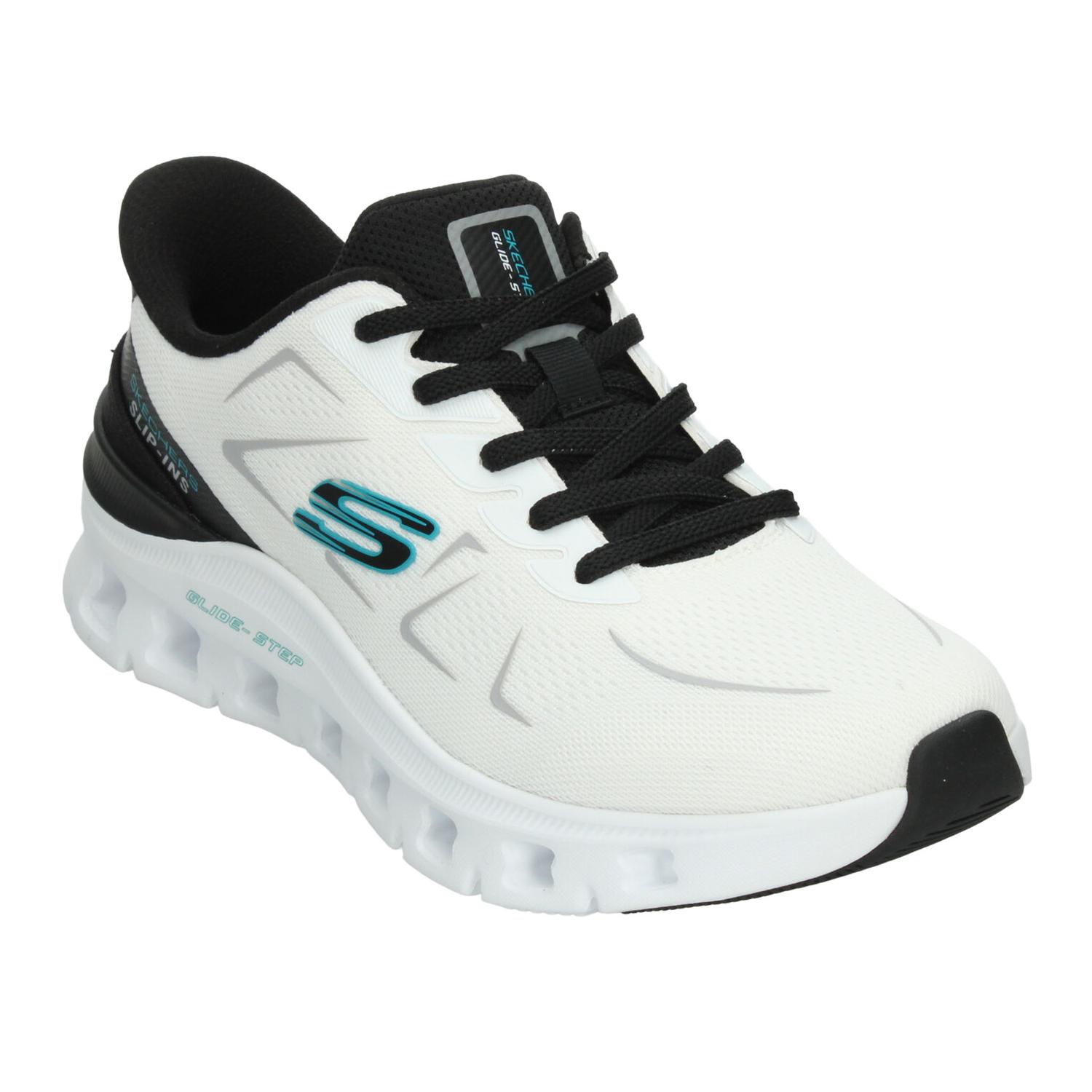 Tenis Skechers Glide-Step Hombre Deportivo Blanco Caballero — imagen 4