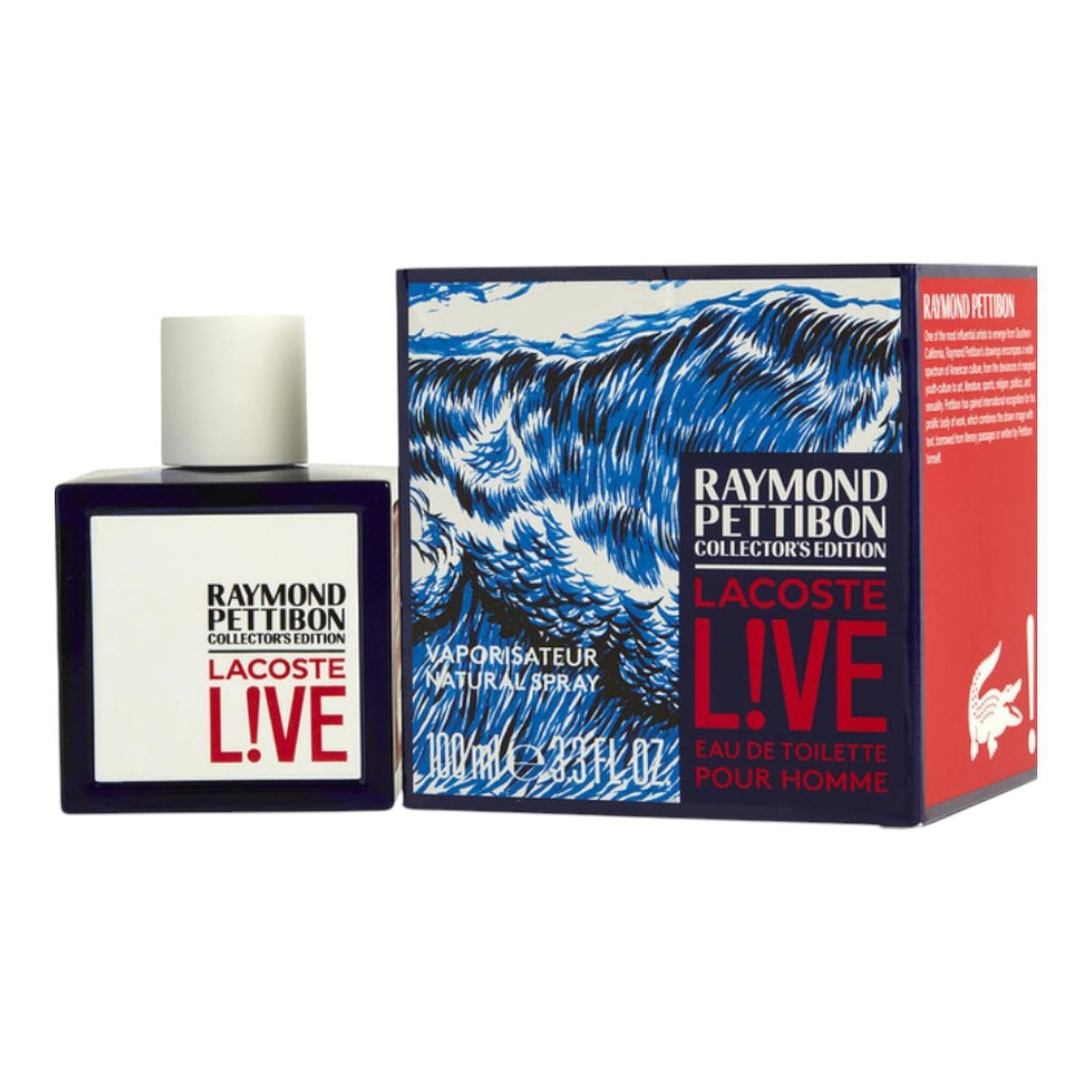 LACOSTE RAYMOND PETTIBON LIVE POUR HOMME EDT 100 ML — imagen 3