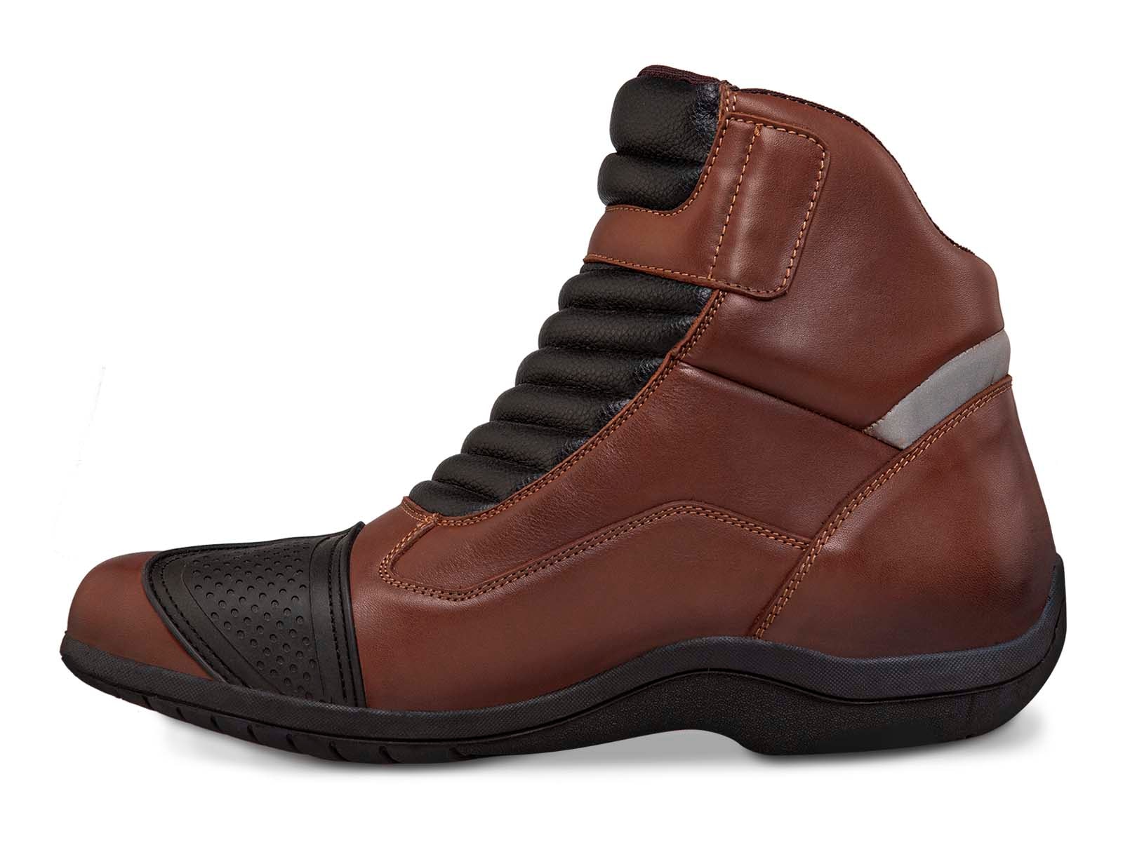 Bota hombre Biker Moto botín caballero Workland 80013 Café — imagen 9