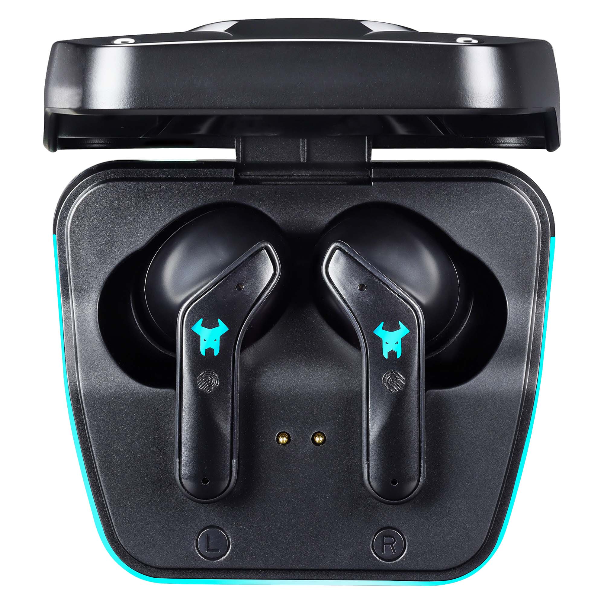 Audífonos Inalámbricos TWS Gamer MSTWS-215 Negro Doble Conexión, Sonido HD y Baja Latencia — imagen 2