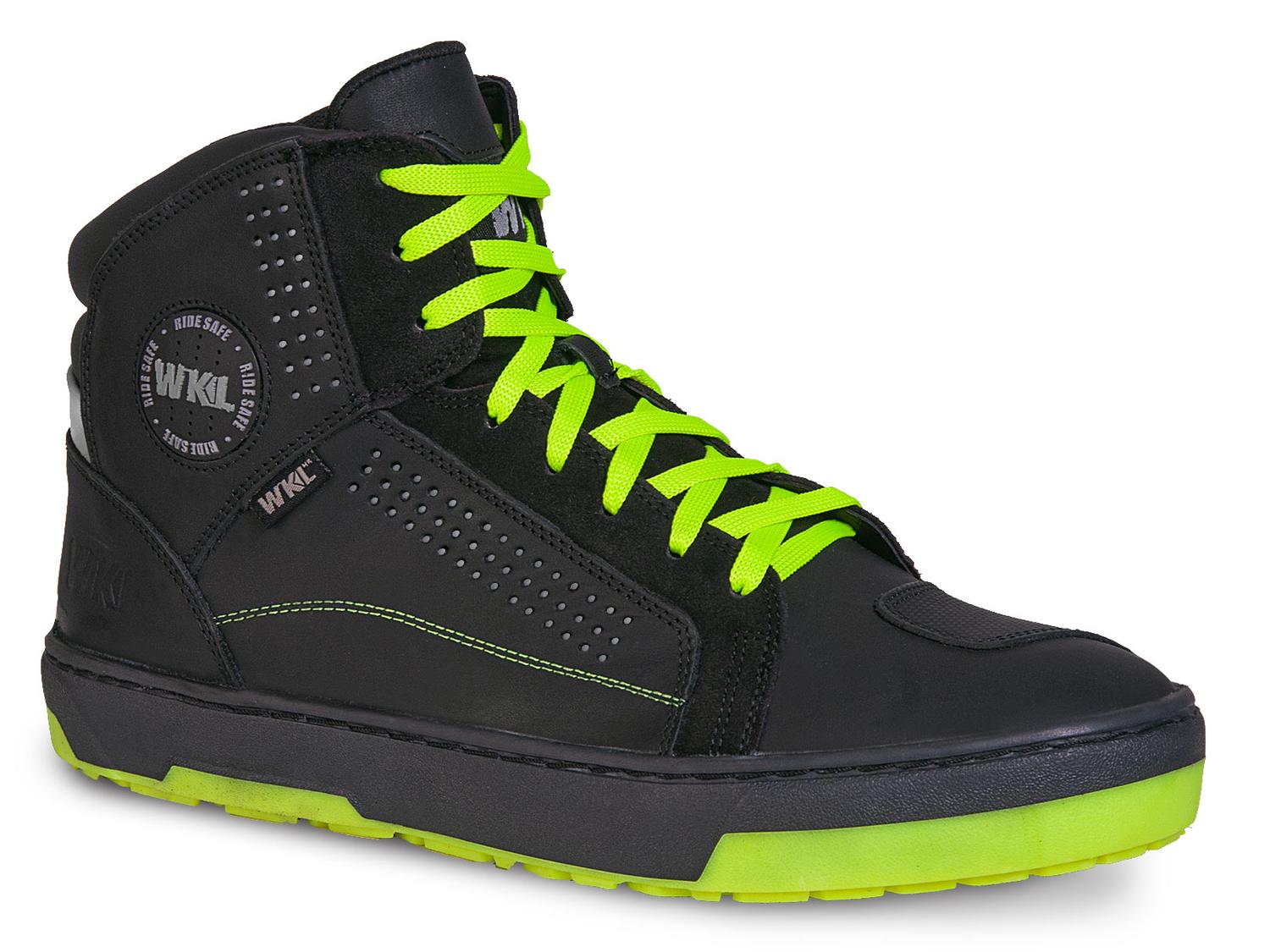 Tenis Motociclista Hombre Botin Moto Biker Wkl 80202 NV — imagen 2