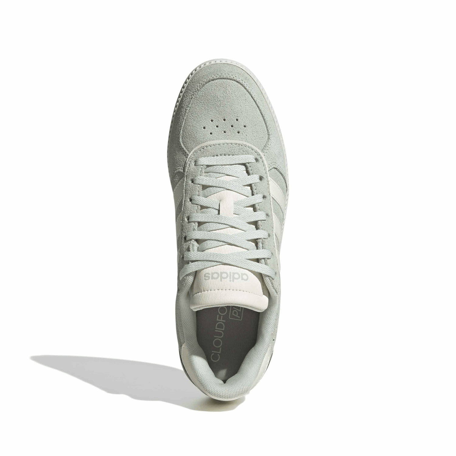 Tenis Dama Adidas Breaknet Sleek Verde Casual Cintas Mujer — imagen 8