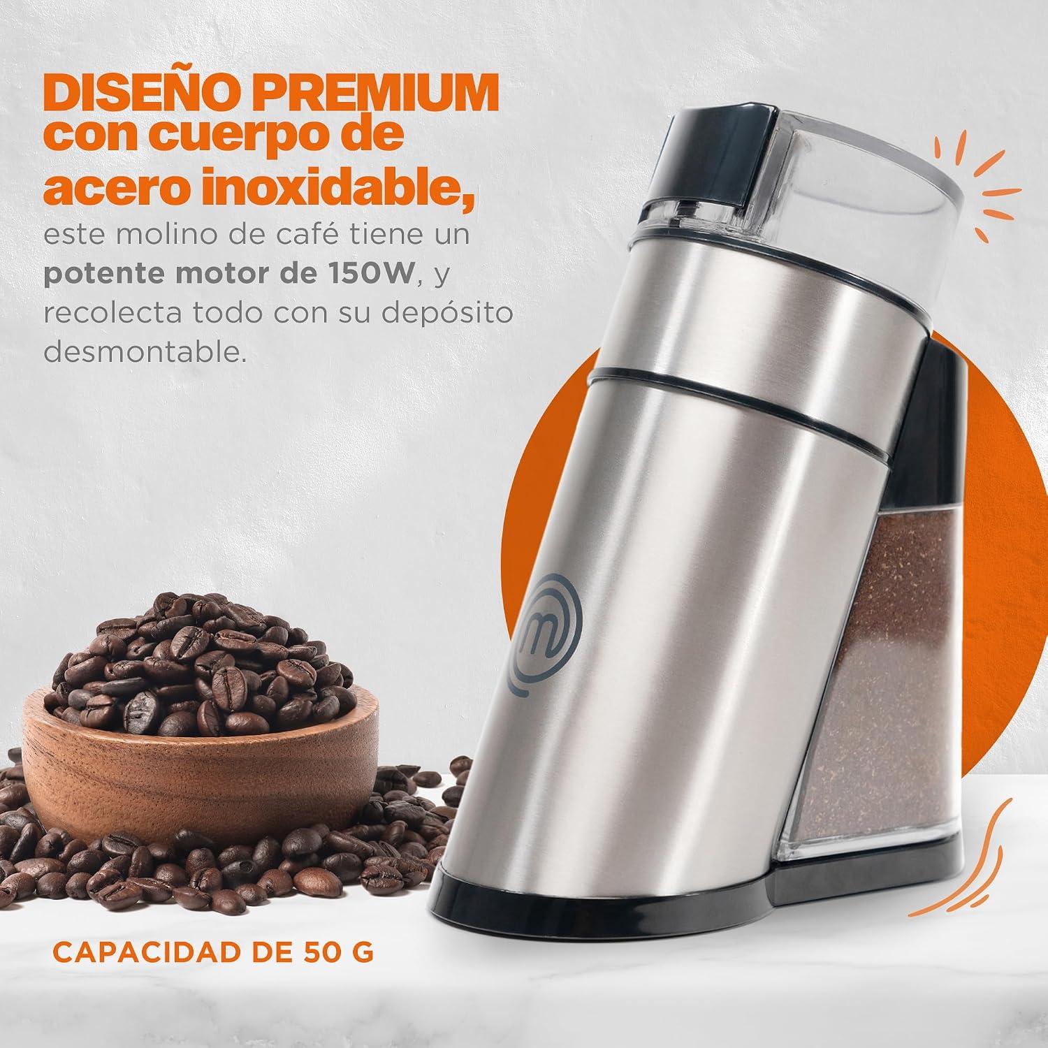 Molino de Café y Especias Hukën HU-CG-1SP 150 W 50 g — imagen 3