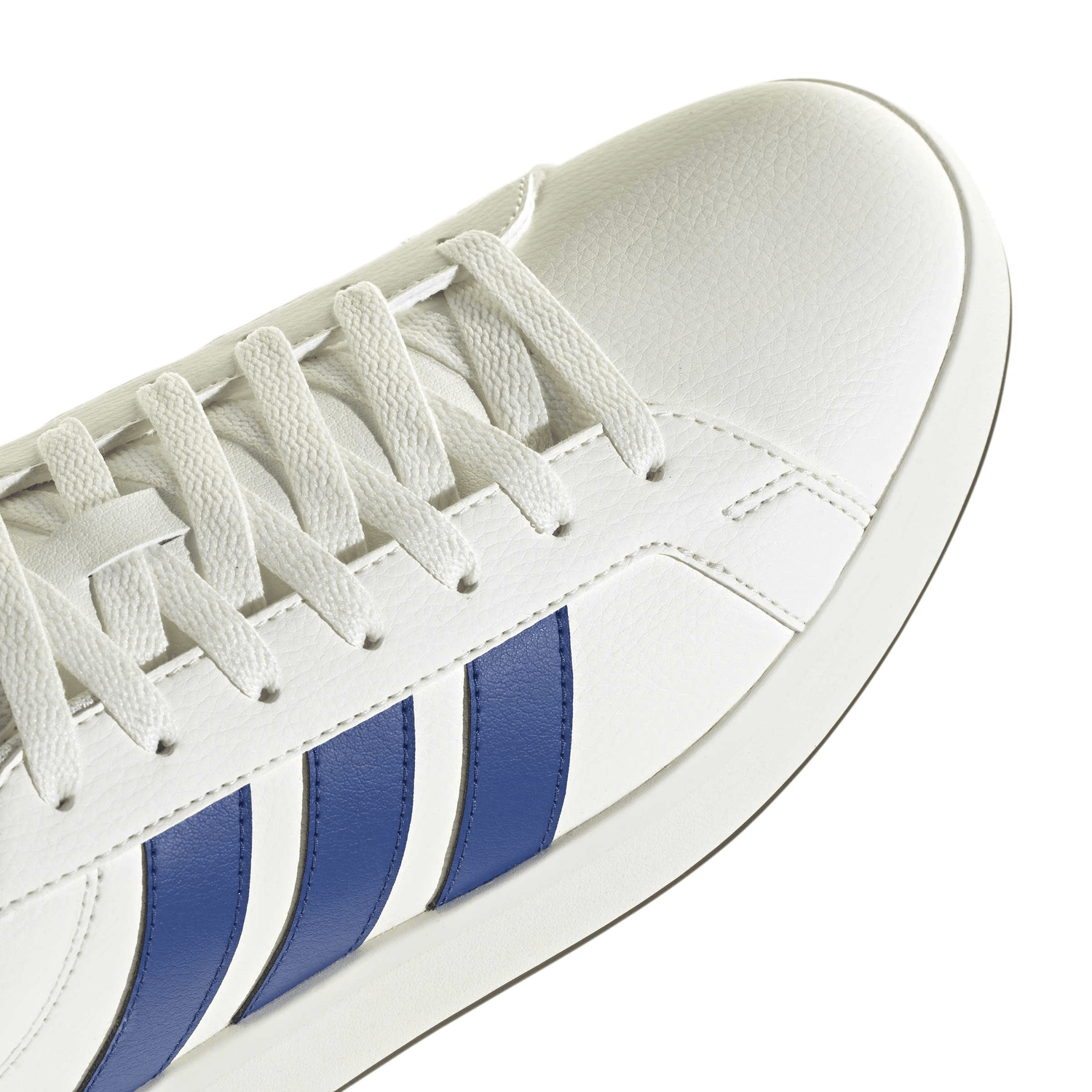 Tenis Adidas Grand Court Base 3.0 Hombre Blanco Casual Cinta Caballero — imagen 6