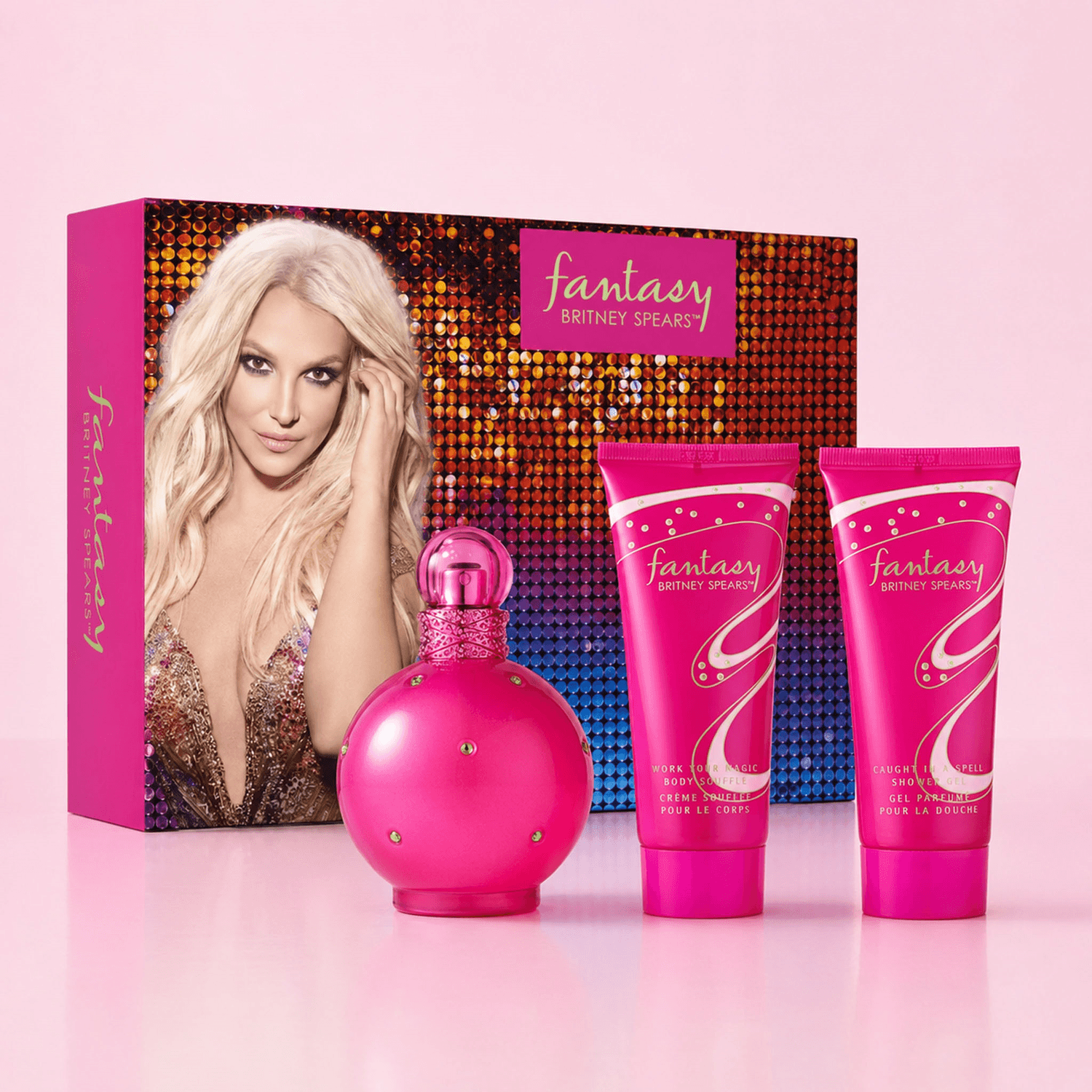 Set Perfume Britney Spears Fantasy EDP 3 Pzs Mujer 100ml — imagen 5