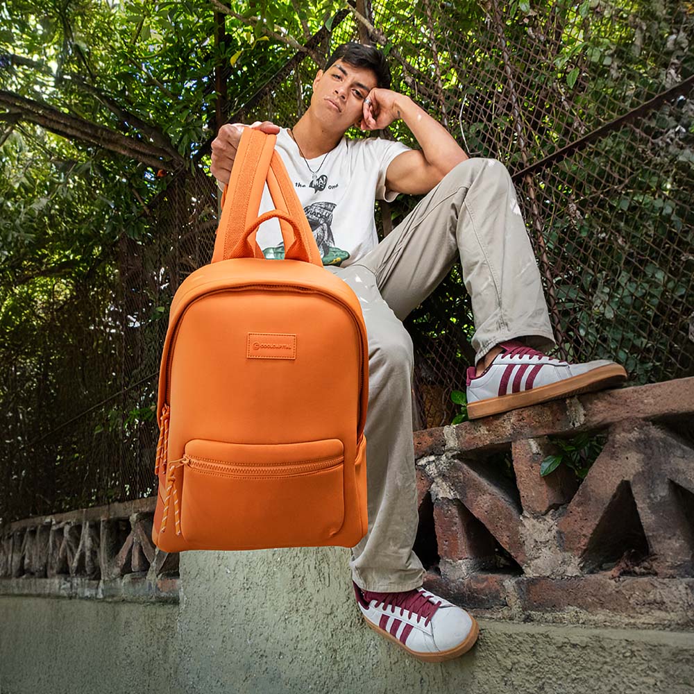 Mochila para laptop CoolCapital Slay: 14" pulgadas, Naranja — imagen 3