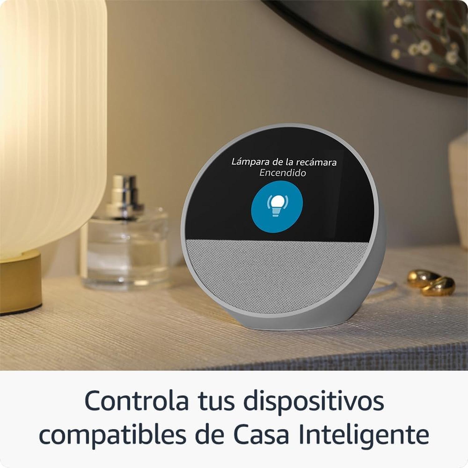 Amazon Echo Spot Azul Alexa Bocina Inteligente WiFi — imagen 4