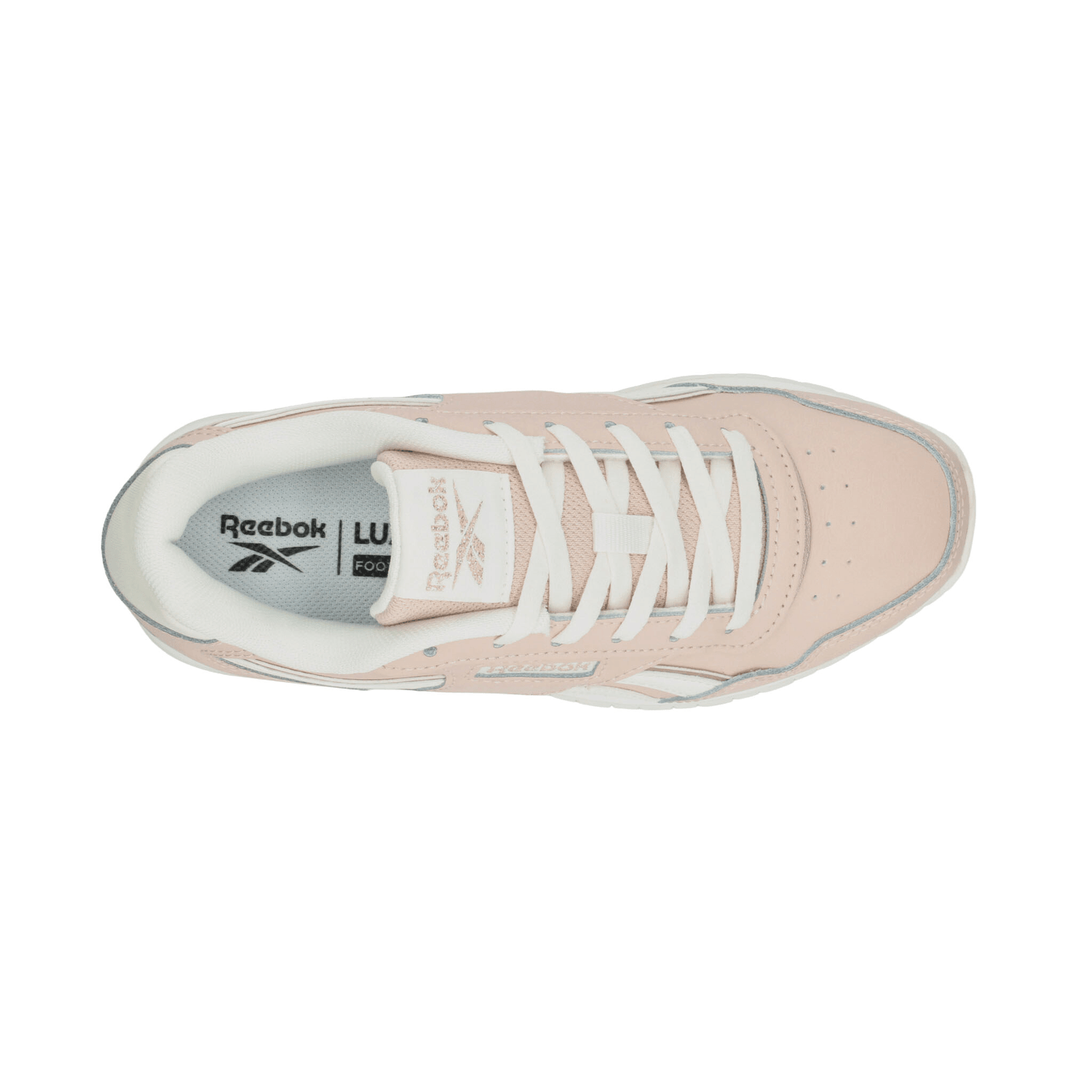 Tenis Dama Reebok Glide Leather Rosa Casual Mujer — imagen 9
