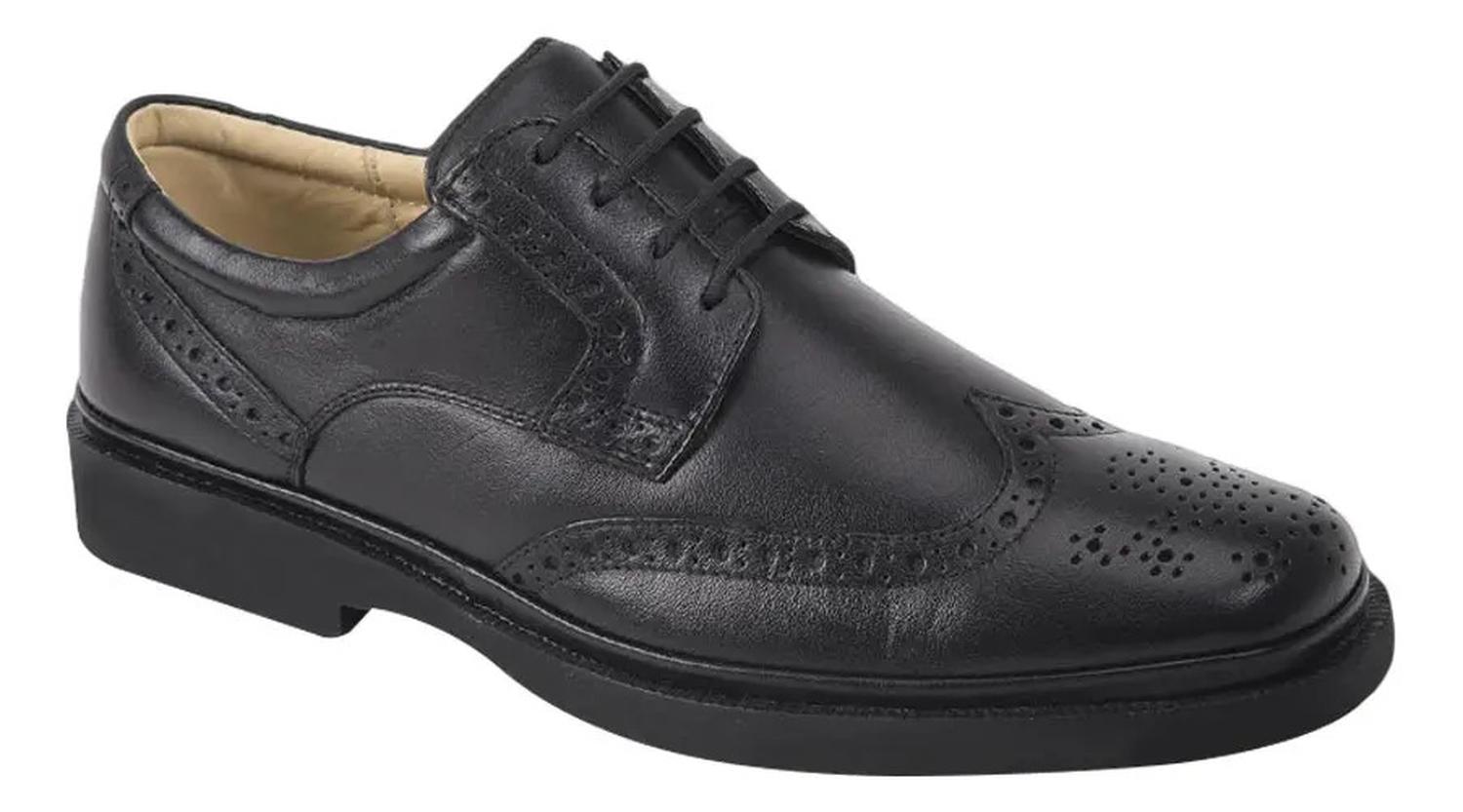 Zapato Caballero Calzado Pazstor De Vestir Piel Derby 825123 — imagen 2
