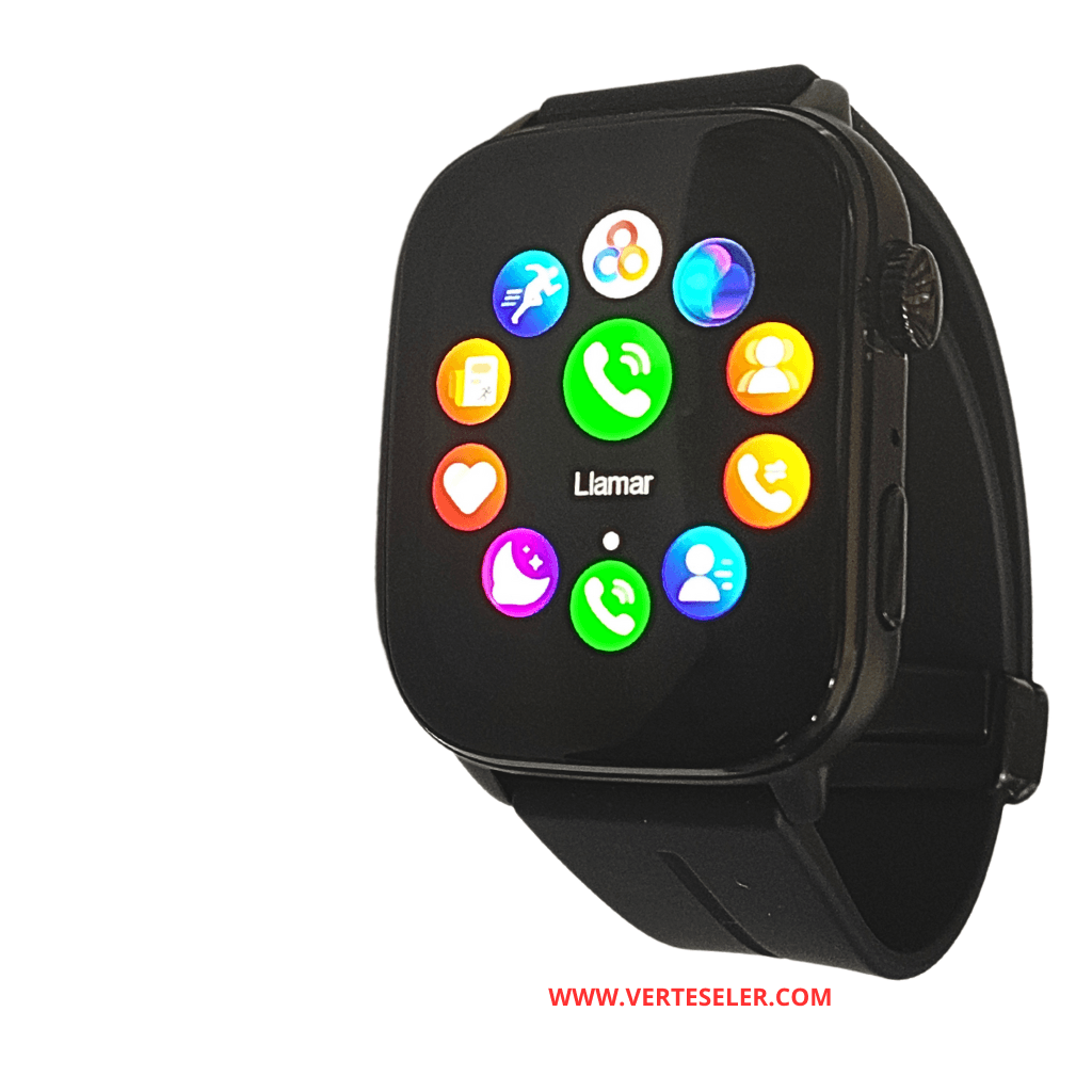 Reloj inteligente G-tide S6 pro smartwatch, pantalla curva amoled, con 3 correas y una pulsera regalo, llamadas, notificaciones — imagen 10