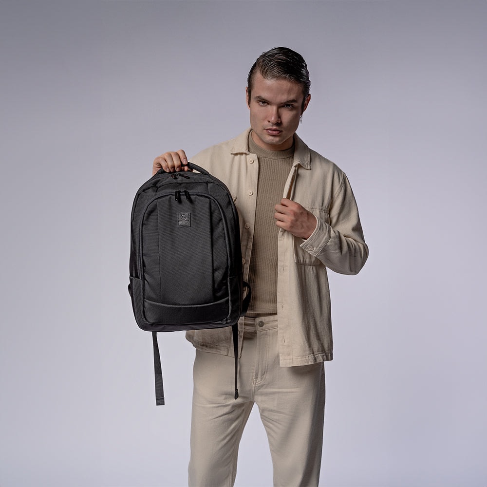 Mochila para laptop CoolCapital Era 15.6" pulgadas Negra — imagen 12