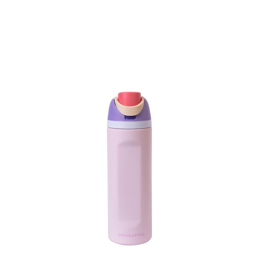 MOCHILA SEOUL Laptop 15” Cool Capital + TERMO 710 ml Combo Morado — imagen 4