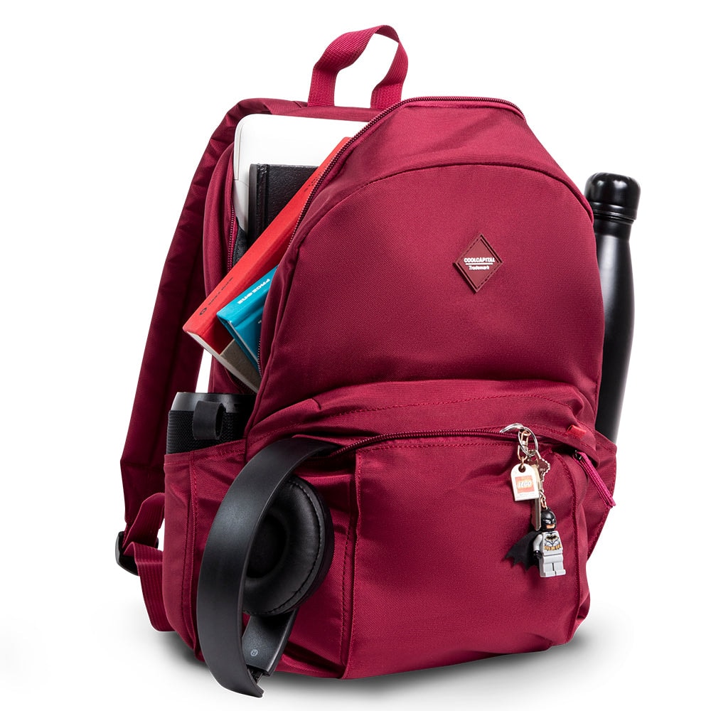 Mochila para laptop CoolCapital Pixie 14" pulgadas Vino — imagen 12