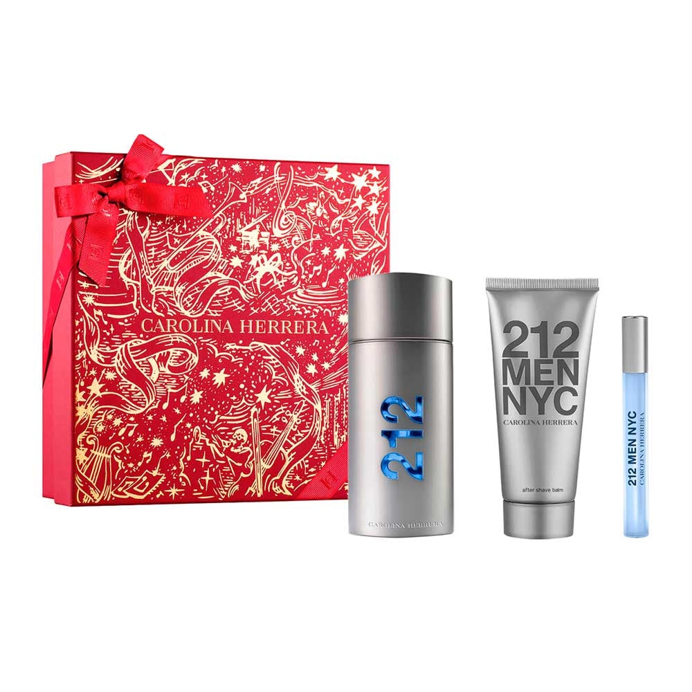 ESTUCHE 212 Men Navidad 3pzs hombre Mag — imagen 2