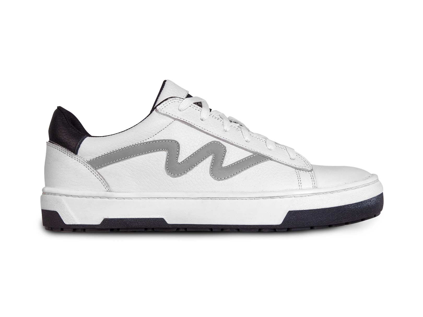 Tenis Bota Motociclista Hombre Moto Biker Wkl 80204 Blanco — imagen 11