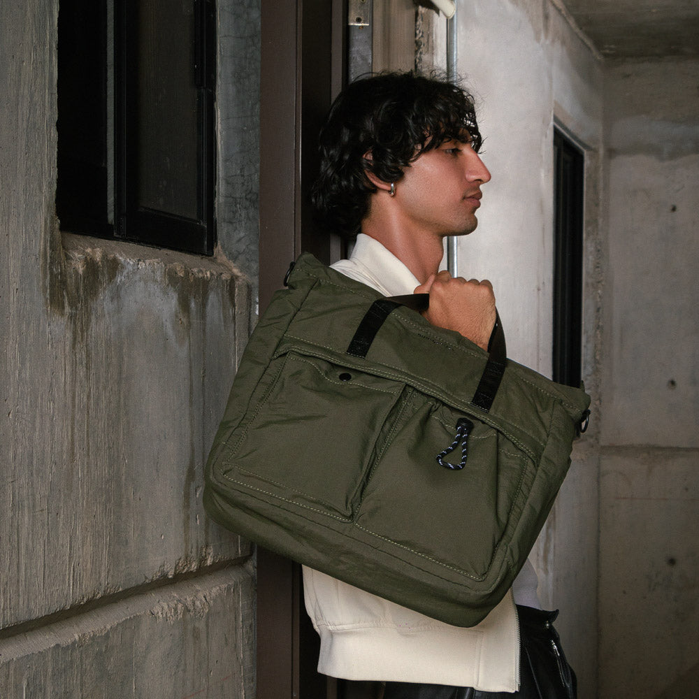 Bolsa para laptop CoolCapital Vienna Tote: 15.6" pulgadas, Verde — imagen 9