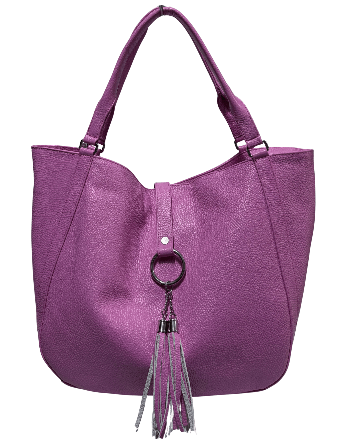 Bolsa Grande Aracely Piel Ternera Negra — imagen 18