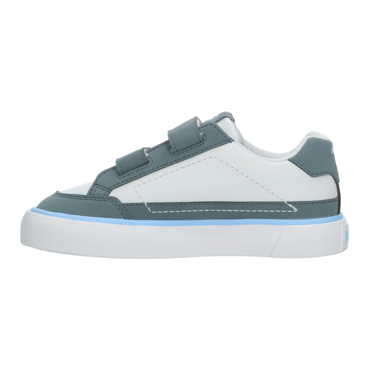 Tenis Niño Puma Court Classic Blanco Casual Infantil T17-22 — imagen 6