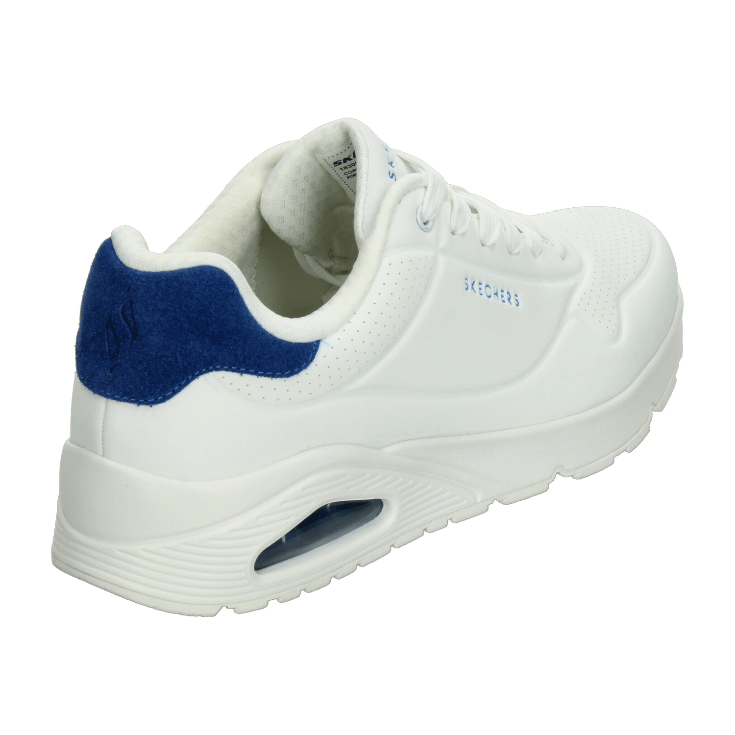 Tenis Skechers Hombre Casual Blanco Caballero — imagen 3