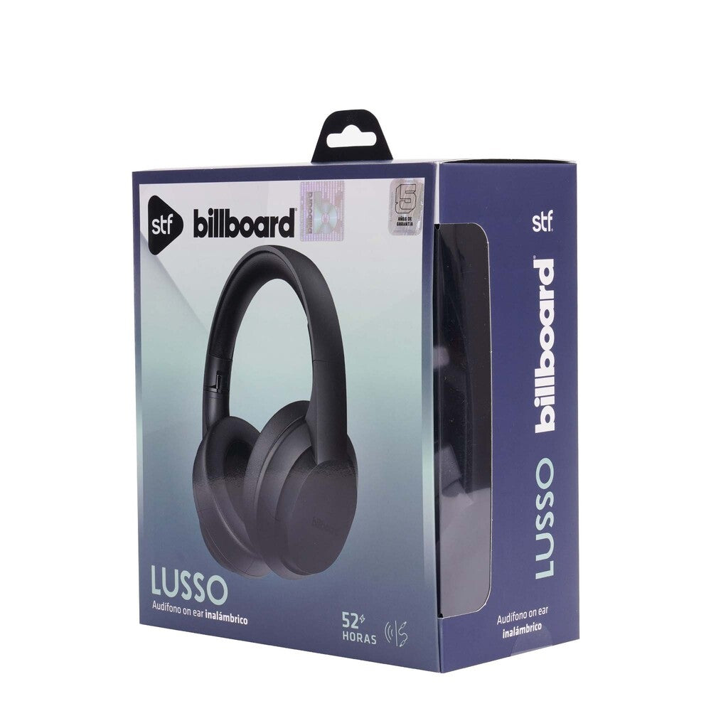 Audifonos Inalambricos On Ear Lusso STF - Billboard 52hrs Uso Negro — imagen 9