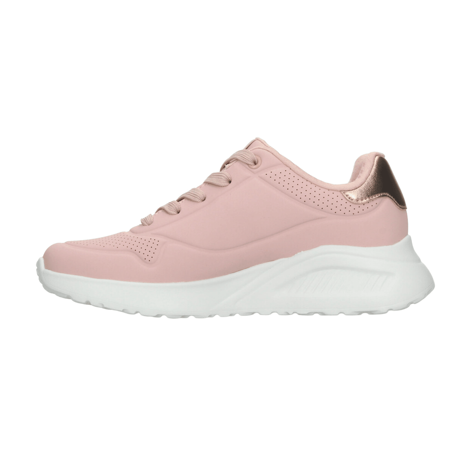 Tenis Skechers Street Uno Lite Dama Casual Rosa Mujer — imagen 5