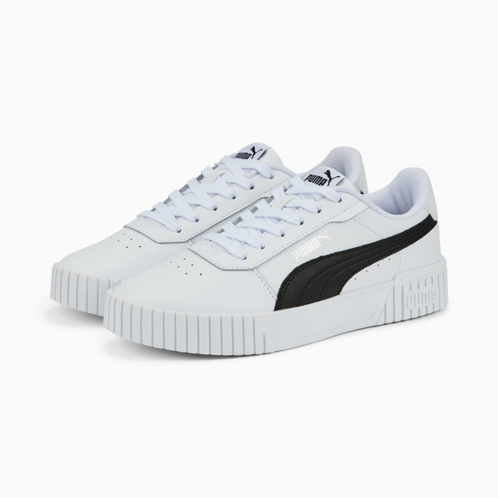 Tenis Puma Carina 2.0 Blanco/Negro - Mujer — imagen 2