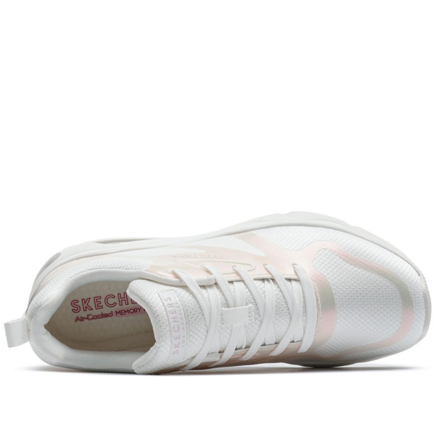 Tenis Skechers Tres-Air One Shimmer para Mujer 177418WHT — imagen 5