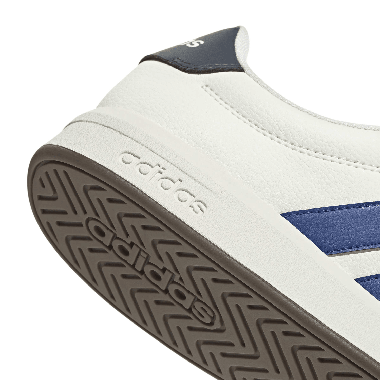Tenis Adidas Grand Court Base 3.0 Hombre Blanco Casual Cinta Caballero — imagen 7