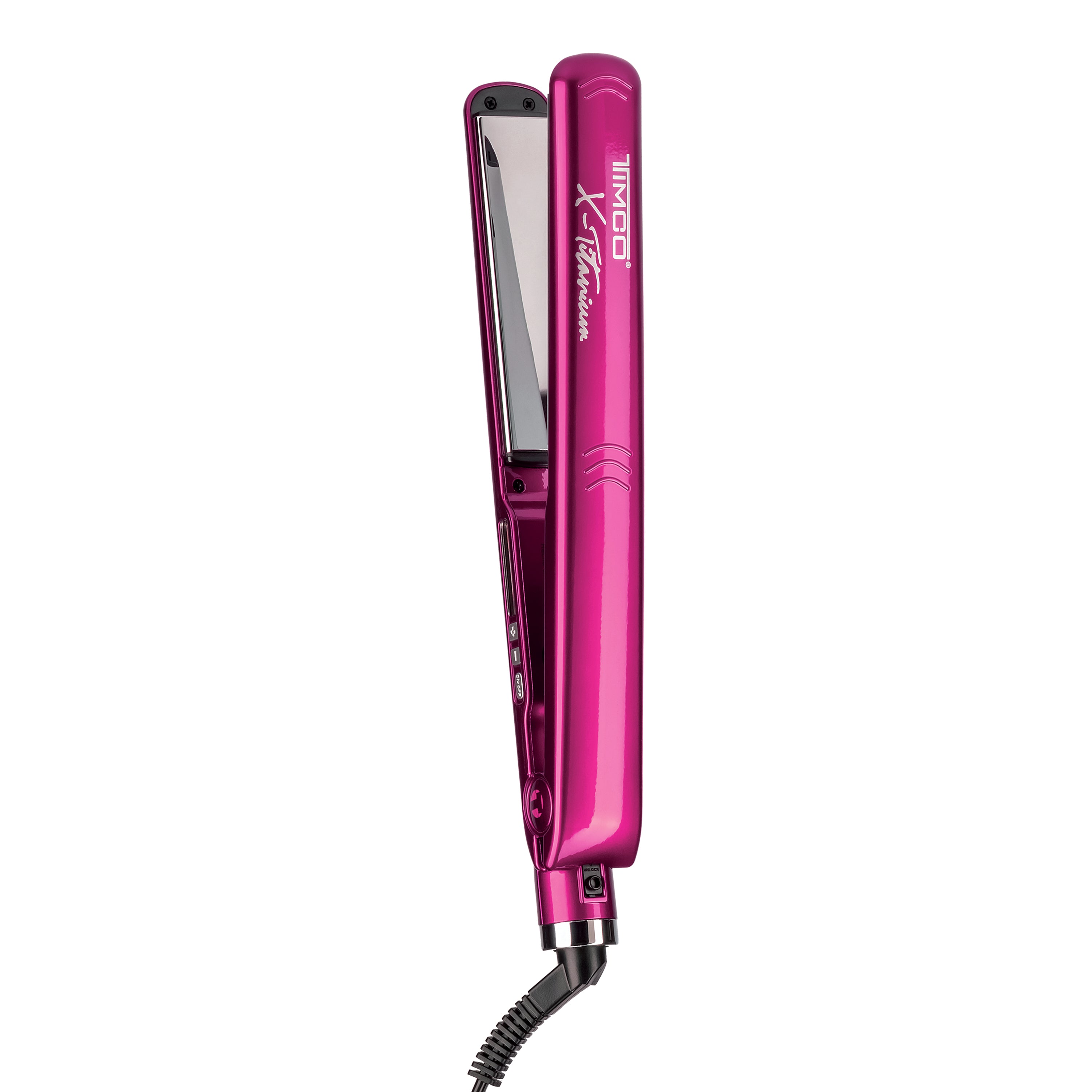 Plancha Alaciadora de Cabello Uso Profesional X-titanium Rosa Timco TIT-230P — imagen 4