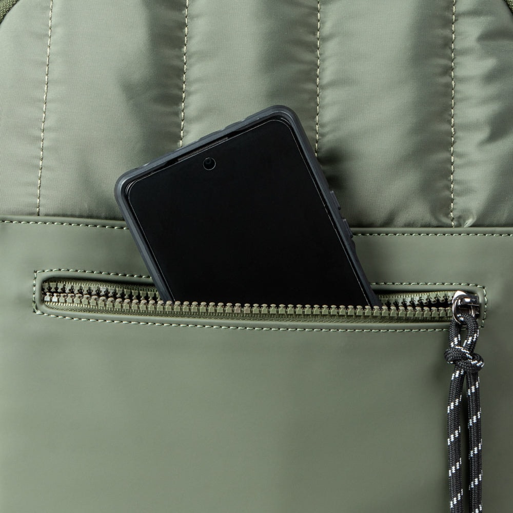 Mochila para laptop CoolCapital Fuji 15.6" pulgadas Verde — imagen 6